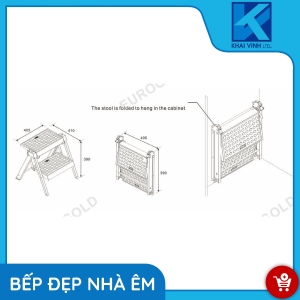 Thang Gấp Thông Minh EUT102 - EUROGOLD 