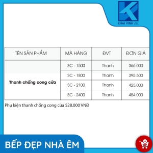 Thanh Chống Cong Cửa SC-1500 - GROB