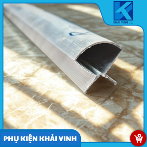 Thanh dưỡng nhôm bo cong R18