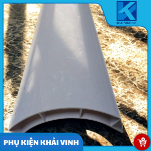 Thanh dưỡng nhựa bo cong nhựa R100 PVC