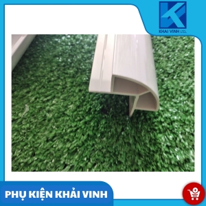 Thanh dưỡng nhựa bo cong R35 PVC