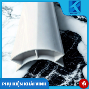 Thanh dưỡng nhựa bo cong R50 ABS