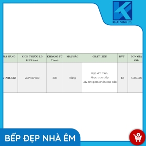 Thùng Gạo Gắn Cánh Nhấn Đỉnh C1A05-130T - GROB