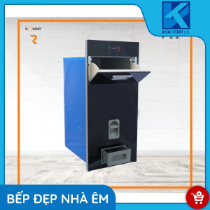 Thùng Gạo Mặt Gương Đen R016 - ROXANA