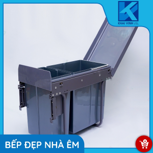 Thùng Rác Đôi Âm Tủ R019 - ROXANA