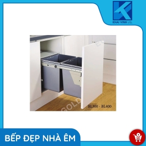 Thùng Rác Đôi Gắn Cánh BL300 - EUROGOLD