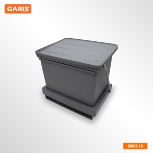 Thùng Rác Đơn Cánh Mở GW03.16 - GARIS