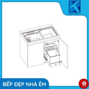 Thùng Rác Gắn Cánh GR-V1 - GROB
