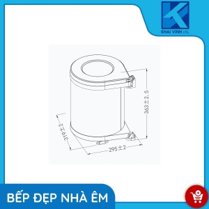 Thùng Rác Tròn EG-101 - GROB