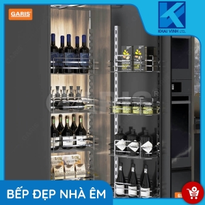 Tủ Đồ Khô 4 Tầng - 6 Tầng, Rổ Nan Dẹt, Cánh Mở GS04.45C - GARIS