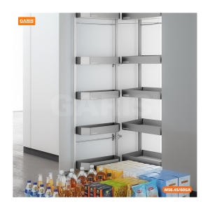 Tủ Đồ Khô 6 Tầng, Khay Nhôm, Cánh Mở MS6.45GA - GARIS