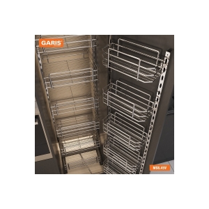 Tủ Đồ Khô 6 Tầng, Rổ Nan Oval, Cánh Mở MS6.45V - GARIS