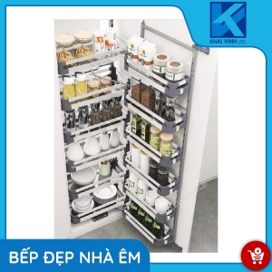 Tủ Đồ Khô Inox Hộp 4 Tầng - Cánh Mở M040445 - EUROGOLD