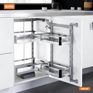 Tủ Đồ Khô Khay Inox Hộp 2 Tầng GS02.60 - GARIS