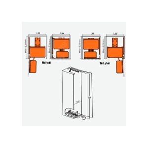 Tủ Đồ Khô Khay Inox Hộp 6 Tầng GS06.60 - GARIS