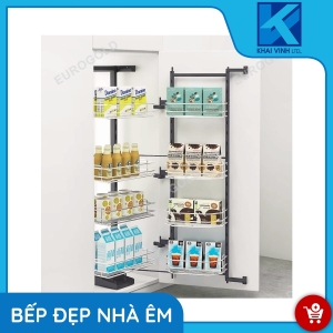 Tủ Đồ Khô Inox 304 Nan 4 Tầng - Cánh Mở EPL80445 - EUROGOLD