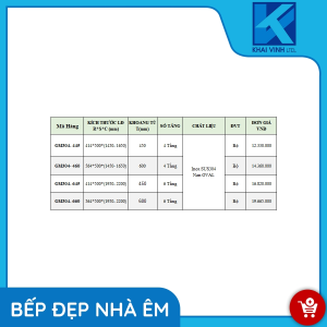 Tủ Đồ Khô Nan Dẹt Đáy Melamin GM304-445 - GROB