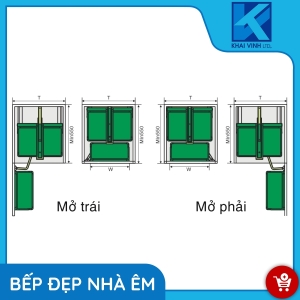 Tủ Đồ Khô Nan Oval GO304-445 - GROB