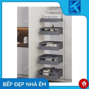 Tủ Đồ Khô Ngăn Kéo Độc Lập - Màu Ghi EUM23460G - EUROGOLD