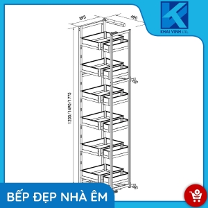 Tủ Đồ Khô R010 ROXANA