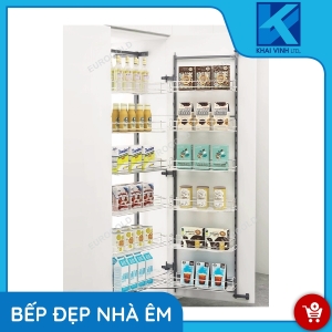 Tủ Đồ Khô Thép Mạ Crom Nan Tròn 6 Tầng - Cánh Mở EG80645 - EUROGOLD