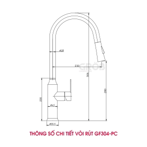 Vòi Rút GF-304PC - GROB