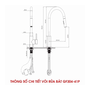 Vòi Rút GF304-41P - GROB