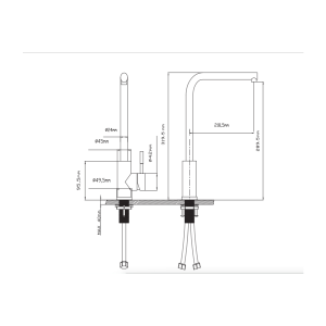 Vòi Thân Tròn GF-304SR3 - GROB